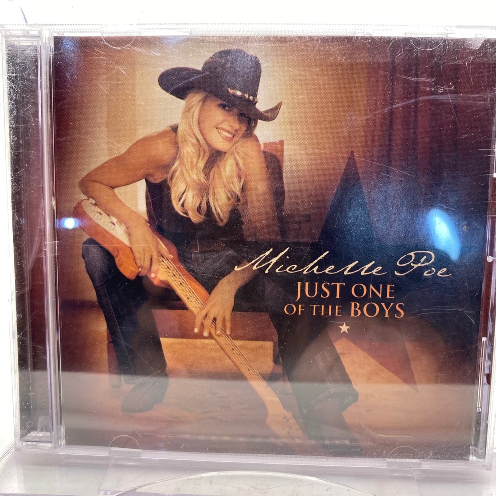 Michelle Poe Just One Of The Boys Promo‎ CD Single 2003 DreamWorks Nashville